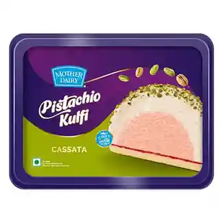 Mother Dairy Pistachio Kulfi Cassata Ice cream, 150 ml